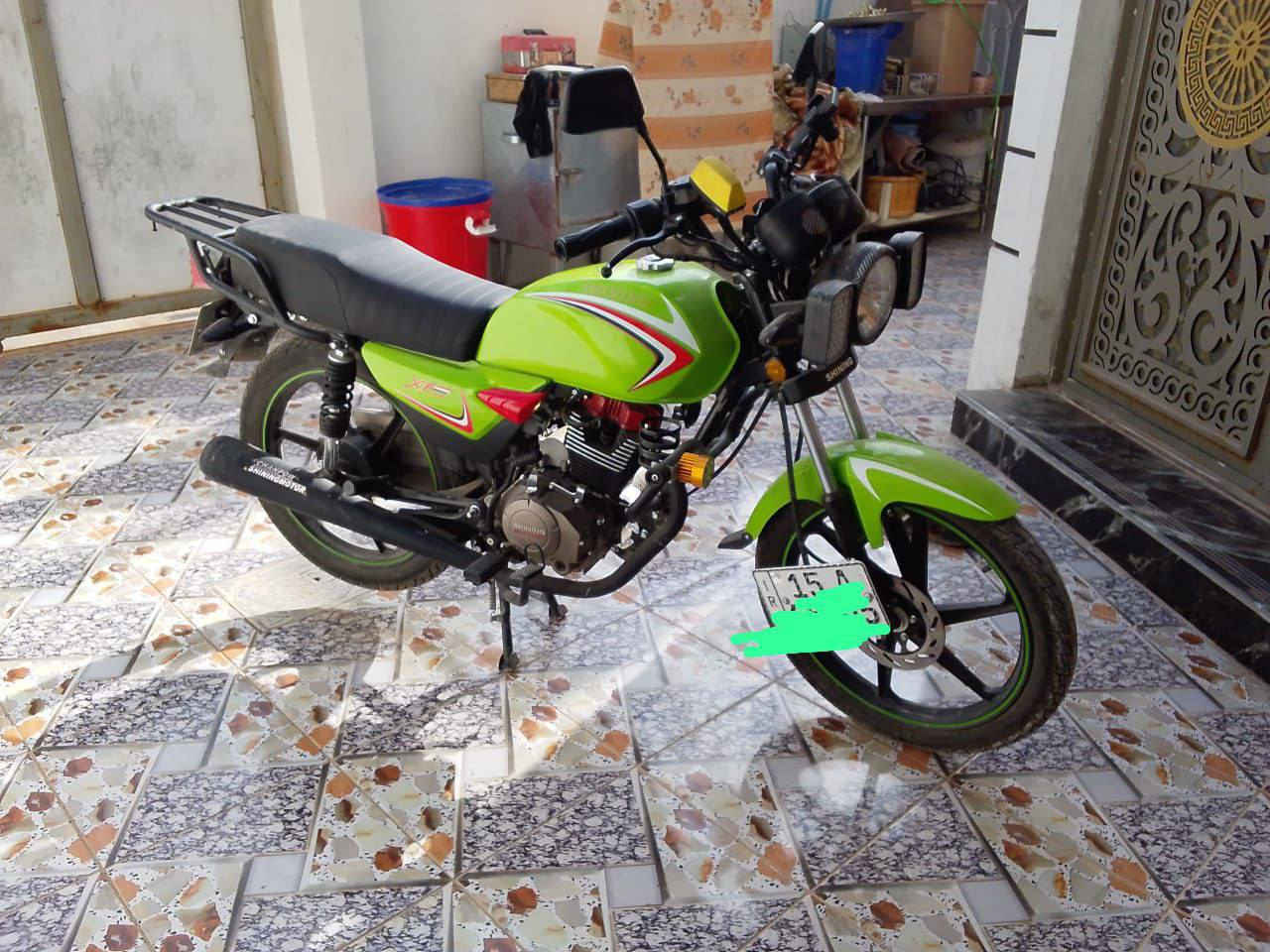 دراجة شاينك  موديل 2023 مستخدمة شهر. دراجة  جديدة. مثل ما بالصور.  مسجلة. وتحويل ثاني يوم  سعر مليونين و200وبيهة مجال بسيطط
رجاءا رجاءا الي مو شراي لا يكسر بحلال العالم والي شراي ويريد. يتصل  وبي خير ويدلل.  والسوك بي اشكال والوان. ورجاءا لا احد  يكسر بحلال العالم  والمو شراي لا يتعبني رجاءا غير متواجد على الفيس. الاتصال على الرقم ***********
