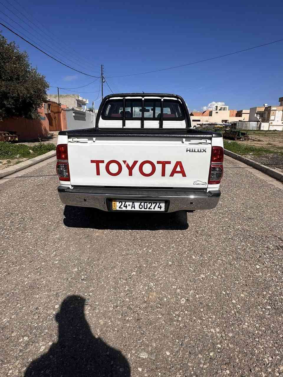 للبيع
هايلوكس 2014 شركة جيهان
كير عادي  مكفول كفالة عامة من الصبغ والضربة والبارد
شرط الفحص
كير ومكينة كله بشرط 
لا تبخير لا صرف 
سنوية جديدة 
رقم دهوك تحويل ثاني يوم بشرط
السعر 220 وبيه مجال 
العنوان/ قضاء تلكيف/ قرية تللسقف
للاستفسار
***********
