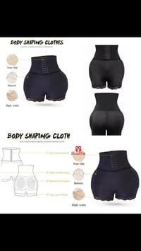 شورت تكبير الأرداف • نحت الخصر • مقاسات M-XXXL