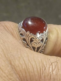 عقيق يماني • قديم • قياس ١٨ ١٩