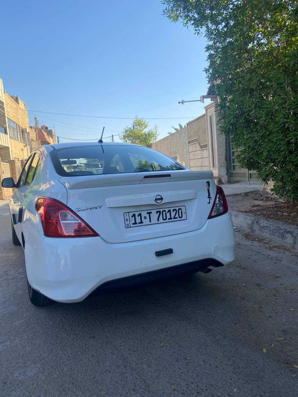 سلام عليكم 💯
نيسان سني هندي بليتة زركة💯
موديل 2018💯
مكفولة كافالا عامة من الصبغ .💯
بيهة بارد بل باب الخلفي وجالغ الامامي ول البدنة الخلفية بارد كلش بصيط 💯
مكينة كير كفالة💯
مدوشمة الكشنات  والستيرن ولكير فرشة دشبول 💯
تبديل بلكات وتنظيف النوزلات  ول الفيتبم وفلتر البانزين  وطوافة جديدة  💯
راديترات جدد ما المي والتبريد الغاز كلة جديد💯
السعر(100) وبيهة مجال بصيط💯
المكان بغداد البياع حي الرسالة الأولى 💯
الرقم (***********) 💯
