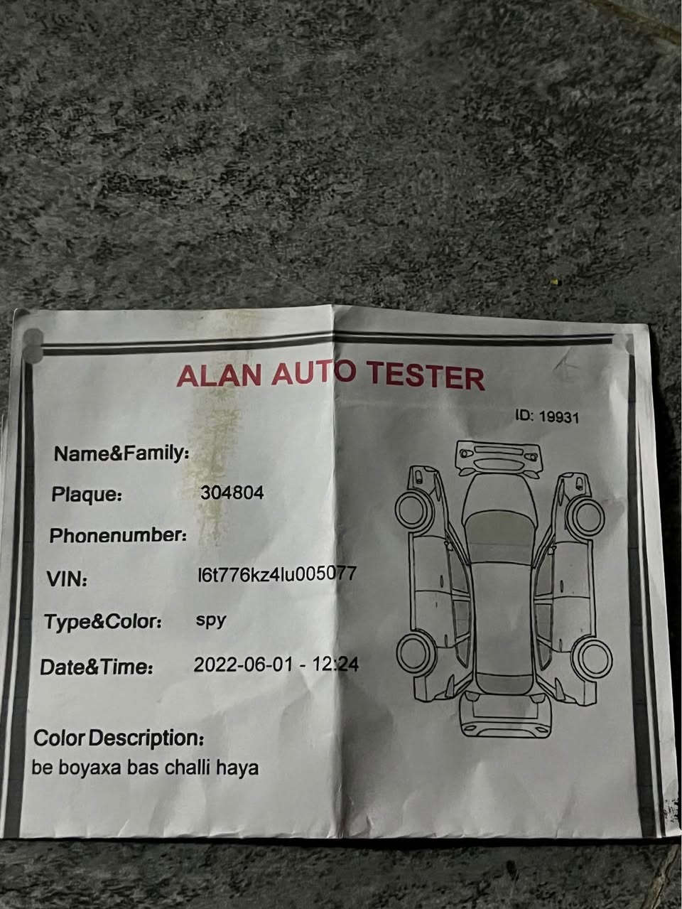 ***********  سليمانى 
١١٧ $ تكايه قوفل قوفليتى 
🚙 جیلی ئێم گراند (Geely Emgrand X7 Sport)   مەکینە ٢.٤ بيلاد گيرو مه كينه كامرى نه كراوه ته وه هيچيان 
مۆدێل: ٢٠٢٠ فول ماسه فات 
گێڕ: ئۆتۆماتیک و عاديو سپورت .
٦٤ هەزار رۆیشتوه
به ناوى خومه ته حويلو خرامه به شه رت هيچى له سه ر نيه  
سپيرى دا نه گيراوه و كامل عه شياى شه ريكه ى ماوه 
 بێ بۆیاخ، بێ دەعم بي سارد  (سەیارەیەکی زۆر پاکە).
 پانوراما  و سلاید 
گيچ ئه لكترونى 
کوشن جلد ناو زه رد + کوشن کارەبایی.
 بەسمە هه ردو به سمه م ى شه ريكه ى ماوه + برێک بەسمە ؤتو هولد و تراكشن و يكو و سپورت
ئاوينه ى ئه خه وى ته حديد سورعه و سوكان فوليوم  
 حاسەی پێش و دوا + کامێرای .
 ده سكو ئاوينه و پانؤراما ؤتويه 
فڵچە و لایت ئۆتۆ 
*********** السليمانية, العراق
