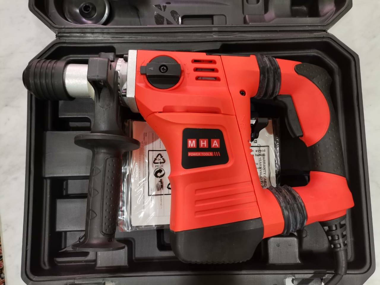 من رخصة الآدمن المحترم
يتوفر دريل همر درجة أولى 1500 واط حقيقي
السعر 75 ألف 
التوصيل مجاني لكل محافظات العراق
للحجز: واتساب ***********
