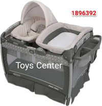 مرحبا عندي سرير اطفال ماركه graco go and play  يخبل ومريح جدا للطفل وب...