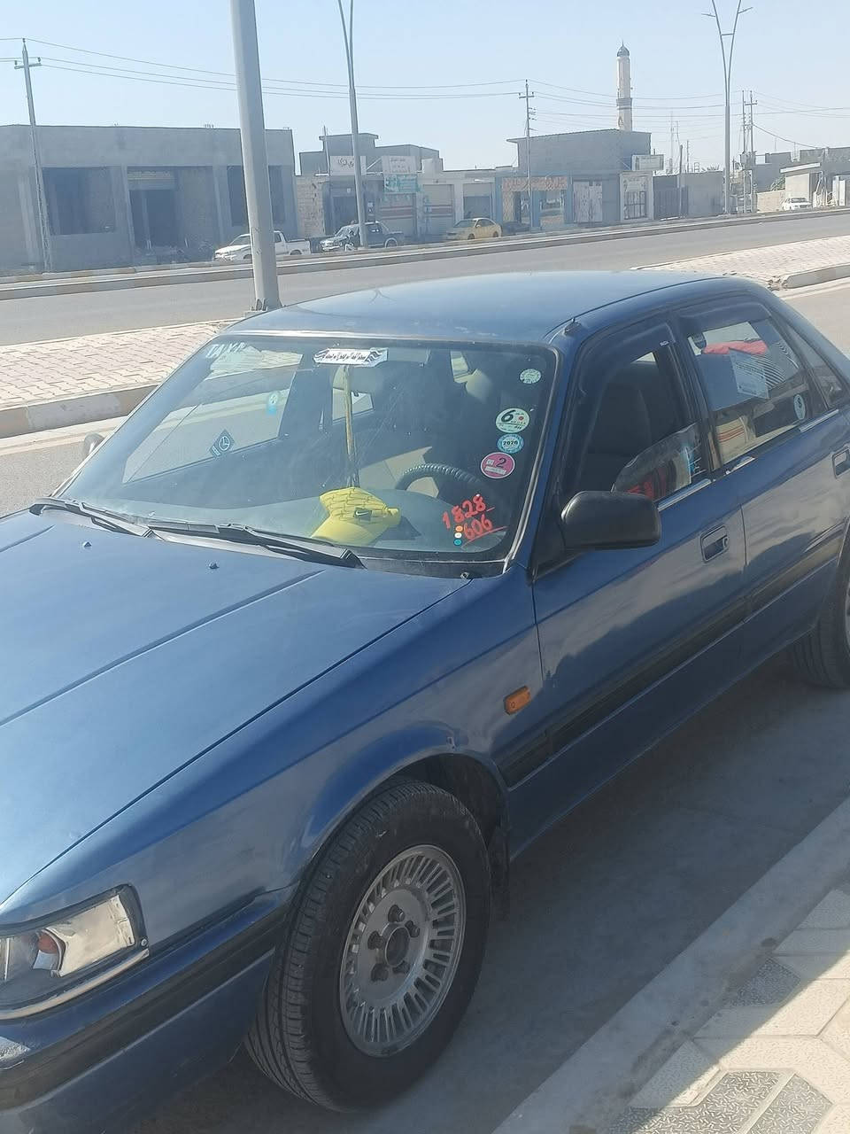 سلام عليكم ورحمه الله مازدا للبيع موديل 90سياره نضيفه وحلوه سنويه جديده 2030باسمي تخم تاير جديد مكان سياره فلوجه شارع 60 سعر 35وبيه مجالل
***********
