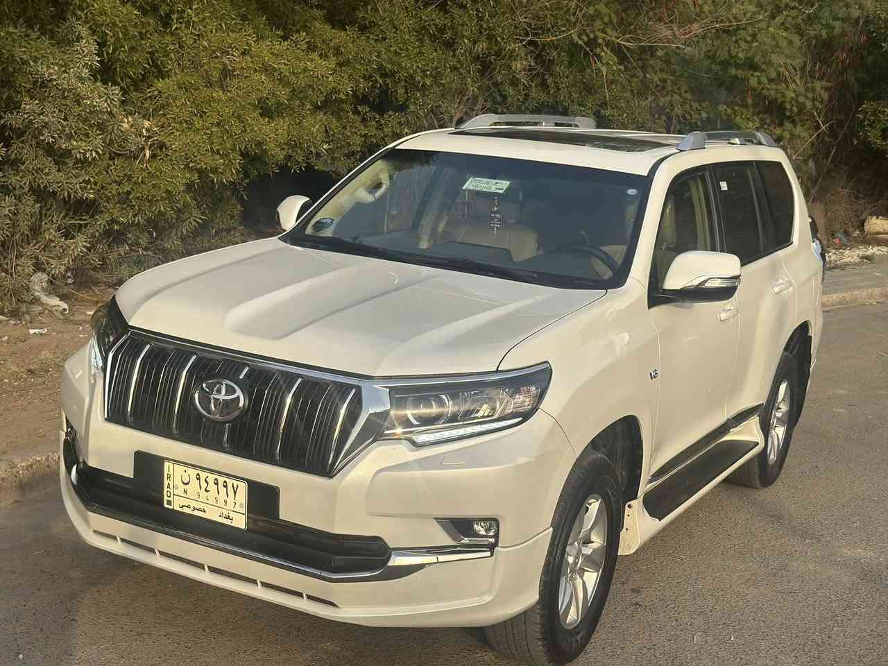 سلام عليكم
برادو 2020 TXS كفاله عامه

رقم بغداد 

ماشيه 53 الف فقط 🎁 

لايت عالي ناصي زينون 

زراك لايت 

كشنات كهرباء 

مري شفط

٣ قطع تبريد

تشغيل عن بعد 

السعر 425 ورقه  

*********** 

مكانها بغداد حي الجهاد
