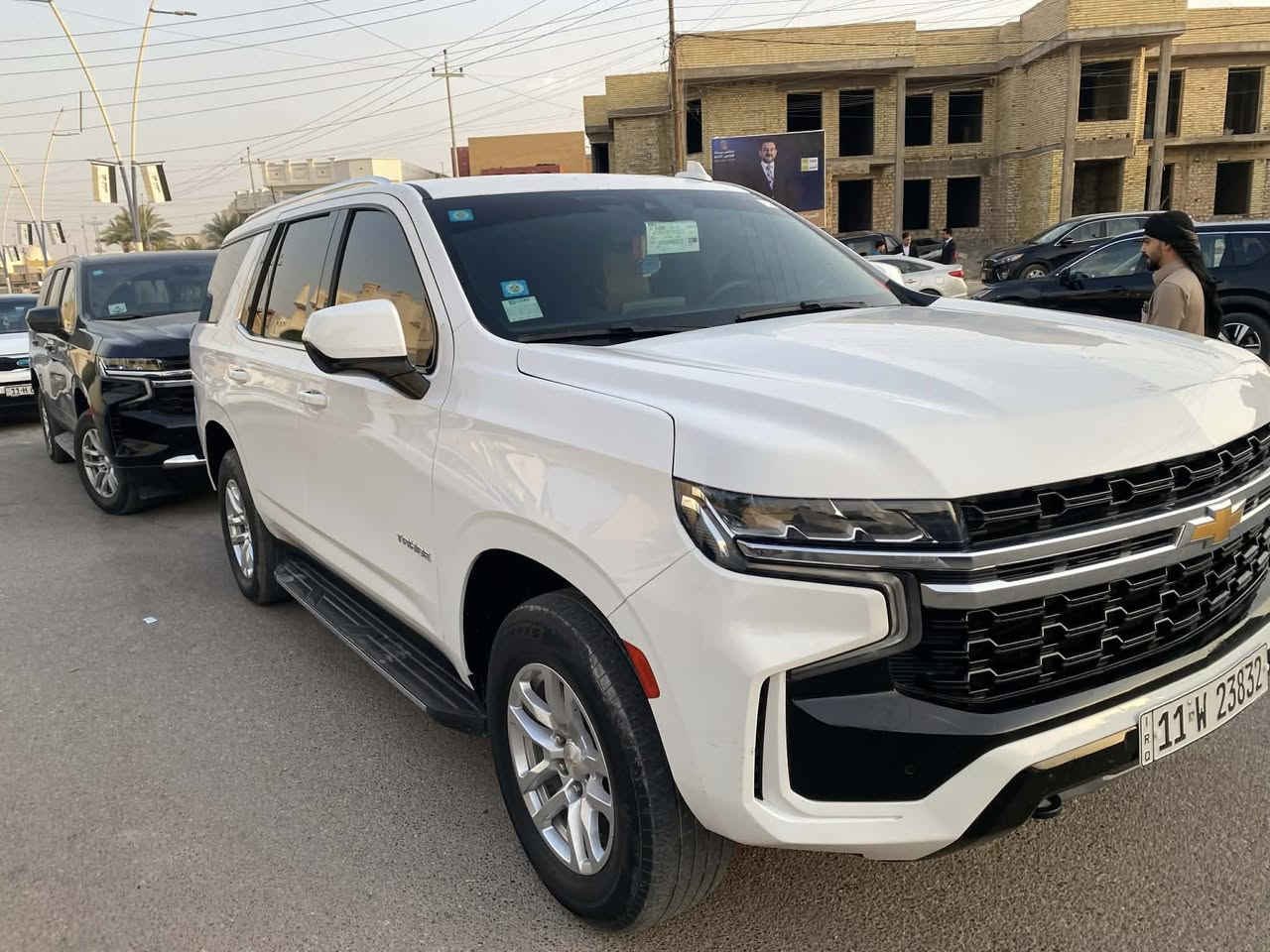 شفروليه تاهو منصوري وكالة خليجي
موديل 2021علامة سودة
السيارة جديدة ما شاء الله
ماشية 28 ألف كم حقيقي
محرك وقير شرط وما مفتوحات
السيارة مكفولة كفالة عامة
بدون بارد بدون تبديل بدون صبغ
كل الأغراض بلادي موجودة
تحويل مباشر

المواصفات
محرك 5300 سي سي
8 سلندر
جكات كهرباء تصعد وتنزل
سقف بانوراما
أربع كامرات 360 درجة
نظام رؤية شاملة Bird View
رادار
تحديد مسار
تشغيل عن بعد
5 بصمات
كشنات  فاخر مع خشب ملكي
جميع الكشنات كهرباء مع ميموري
كشنات تدفئة وتبريد
شاشات خلفية
نظام صوت BOSE عدد 10 سماعات
شاحن وايرلس
دوسات  مع إنارة LED
نظام سحب مقطورة مع كامرة
جنطة ذكية تفتح وتنسد بالقدم
مرايا شفط
جنوط كروم 22 مع تايرات
ثلاجة
مخارج USB لجميع المقاعد

رقم صاحب سياره 
唐肇廷#6.     
***********
