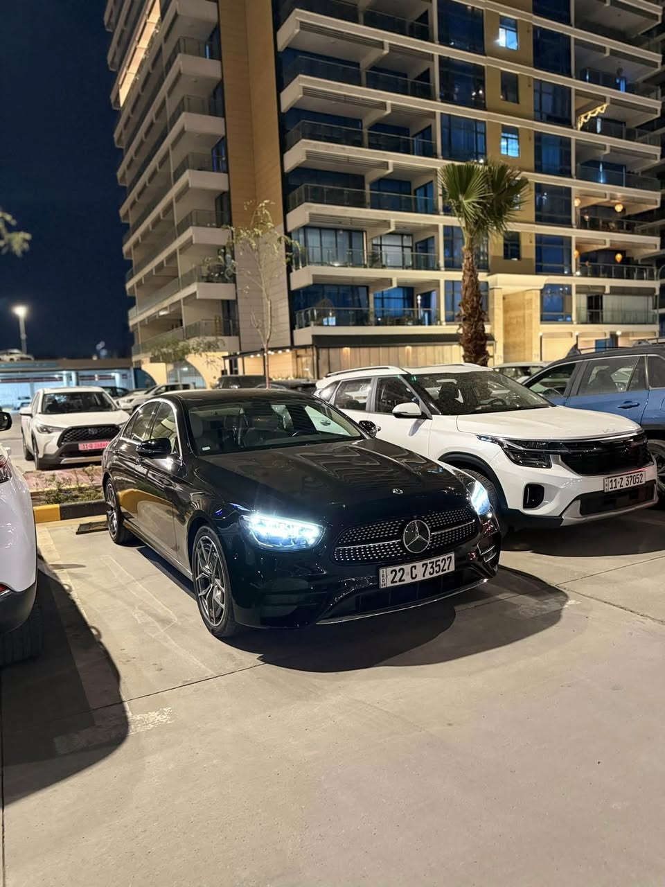 سلام عليكم مارسيدس E200 موديل 2022 وكاله Bcm خليجيه Amg رقم اربيل مغلفه ppf ماشيه 49 الف كم بيها بارد بالجاملغ الخلفي يم قبغ البانزين هزه وتحويل جديد 
السعر المطلوب 40500 لزياده المعلومات الاتصال ب ***********
