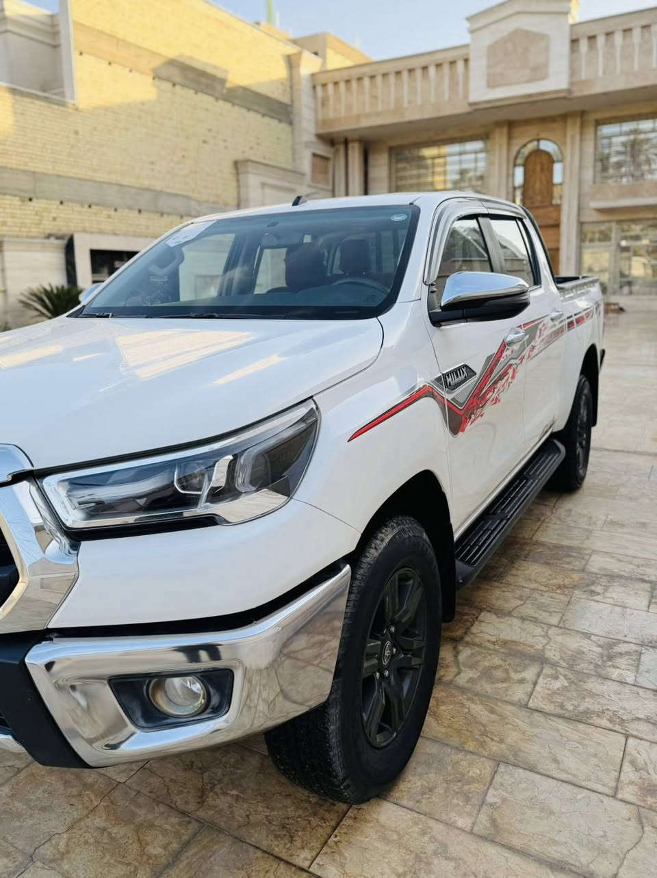 السلام عليكم 🔥🔥😎🚀 بيع مراوس شنو عندك نزل 
تيوتا هايلوكس 2024 SRS وكالة ساز 
رقم اربيل سنويه ب اسمي تحويل مباشر ب اسم المشتري 
عداد المسافه 77 الف 
المواصفات 🔰 
بصمه ابواب وتشغيل 
محرك V4 2.700 
‏4X4 فور ويل 
كير اوتو 
شاشه 
تحكمات 
وضع اقتصادي ايكو 
داخل مخمل احمر
تبريد قطعتين 
وبعد بيها مواصفات 
 📍 مكان السياره / بغداد الكاظميه 
📦لمعرفة السعر اضغط على رقم 1 في التعليقات 👇🏻✉️
📞 ***********

📞 ***********
