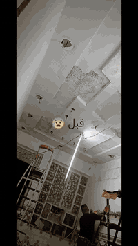 سلام عليكم خلفه متفرغ أشتغل ديكورات وصباغ منازل داخل وخارج واترميم منازل +تطبيك سيراميك بل ماده فقط  بسعار مناسبه وبلمعقول وشغل بل يرضي بي الله 🔴 بغداد فقط  *********** جاهزين وبلخدمه كادر مصطفى العامري
