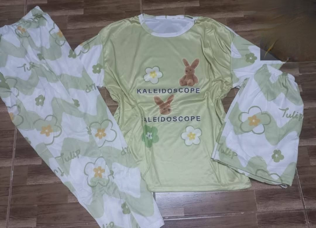 تراك نسائي 
3 قطع.. تيشرت مع بيجامة مع شورت 
قياسات L. XL. XXL. XXXL
الدرزن 4 اللوان 
عليكم 45 الف 
اقل طلب درزن


**إذا كنت صاحب هذا الإعلان وتريد حذفه لأي سبب، رجاءا أرسل رسالة إلى الدعم الفني**