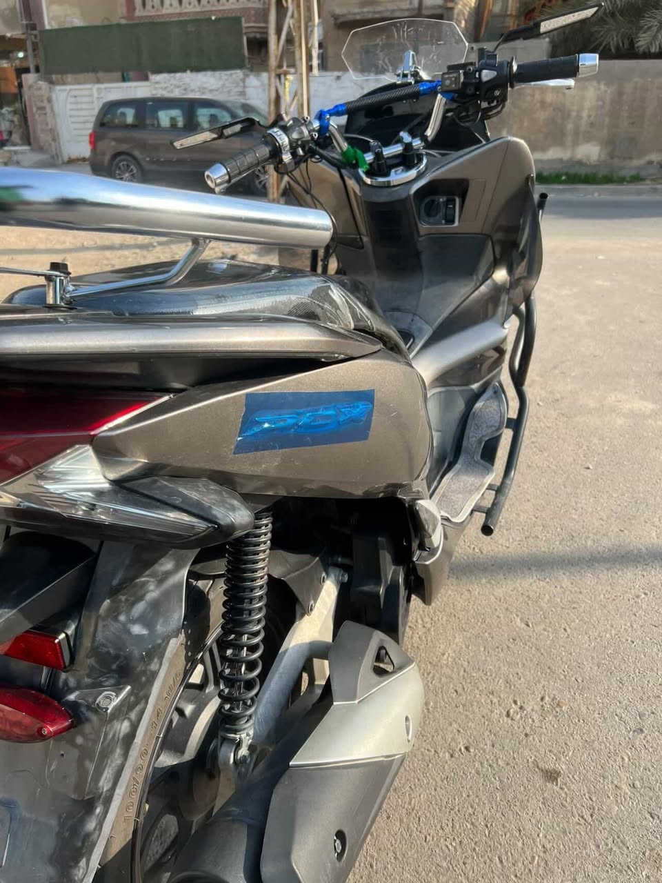 السلام عليكم دراجه بي سي اكس جيل ثالث ياباني jf                 الرقم ***********      السعر ١٧ ونص وبيه مجال
