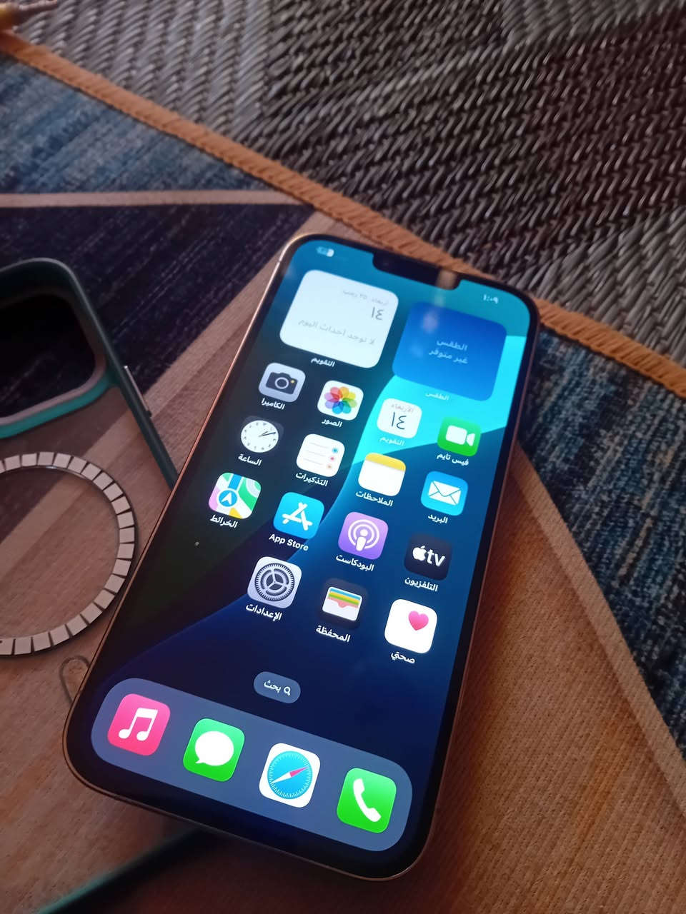 ايفون ١٣ابروماكس الذاكره ٢٥٦البطاريه ٨٣الجهاز وتر مامفتوح السعر ٦٢٥العنوان بغدادالشعب***********
