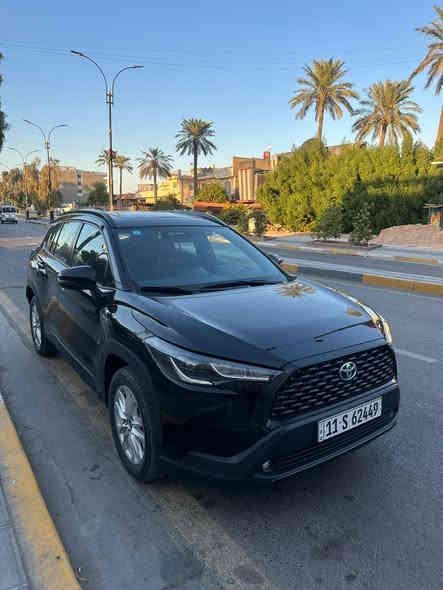 تحيه طيبه السلام عليكم
تويوتا كورلا كروس  الموديل : 2023
فول خليجي ساز أصل 
حجم المحرك : 1800 هايبرد بانزين
فول مواصفات
بصمة تشغيل و ابواب
فتحت سقف 
رادر امامي خلفي جانبي
شاشة كبيرة
شاحن واير لس
شاشة ابل كار
هاند بريك كهرباء
تحكم ستيرن جهتين
فور ويل awd
نظام mode drive 
نظام hole
مانع انزلاق
مخارج tip c 
ماشيه 18 ألف 
رقم بغداد باسمي تحويل مباشرة 
20  ألف يعني 200 ورقة بي مجال 
أي استفسار رقم صاحب السيارة 
***********
مكان بغداد كاظميه
