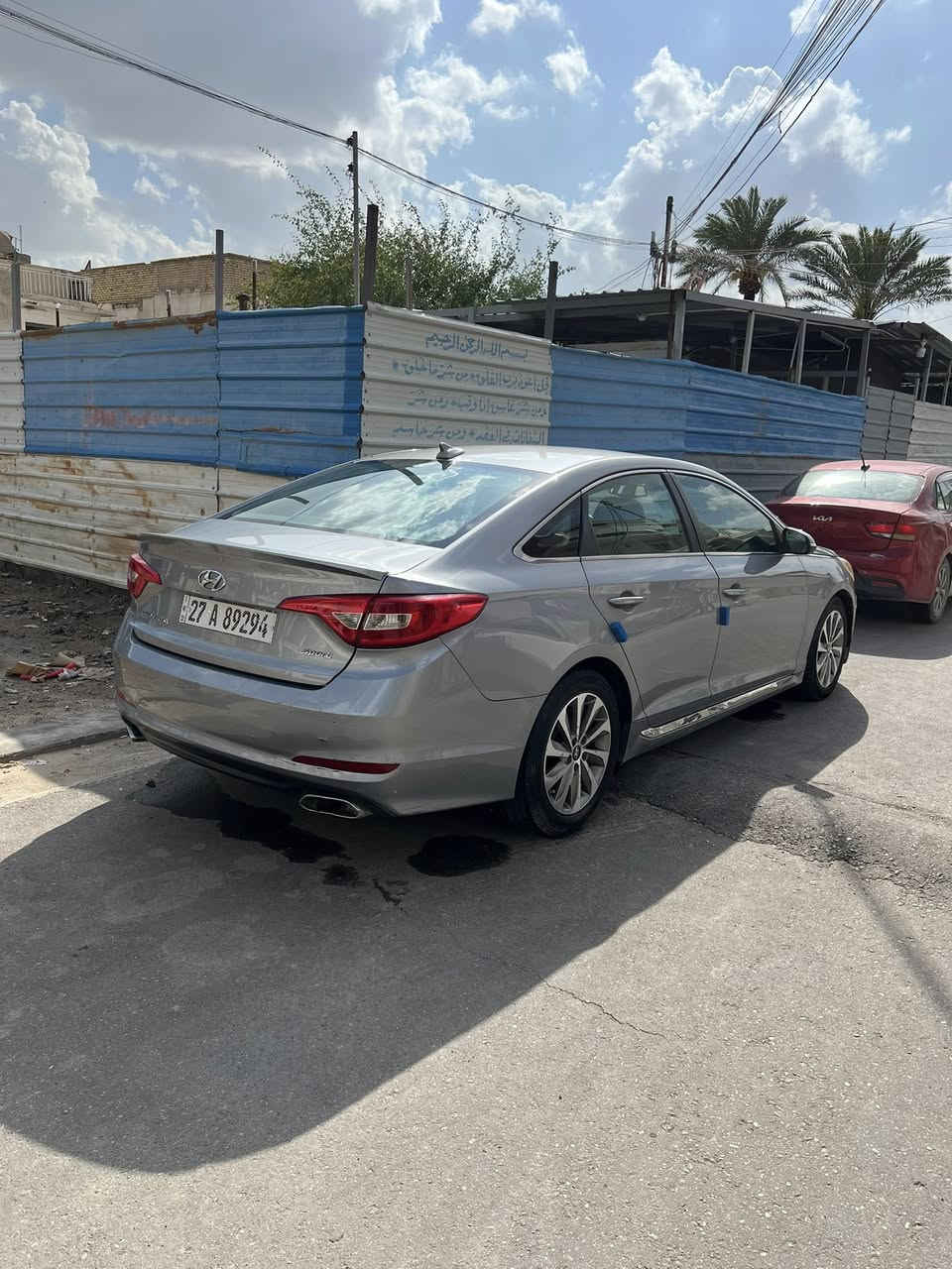 سلام عليكم. سوناته 2015 ماشيه 95الف مكينه ما مفتوحه 2400 ولا كلوب مشتغل بل دشبول 
مواصفات شاشه كامره كشنات كهرباء تدفئ كشنات وضعيات قياده تلاثه  سياره نضيفه مال بيت ما مشتغله تكسي
صور امريكا بل منشور  والفحص مرفق هم (رقم ذي قار باسمي تحويل مباشر)
السعر114
مكاني ناصريه مركز
***********
