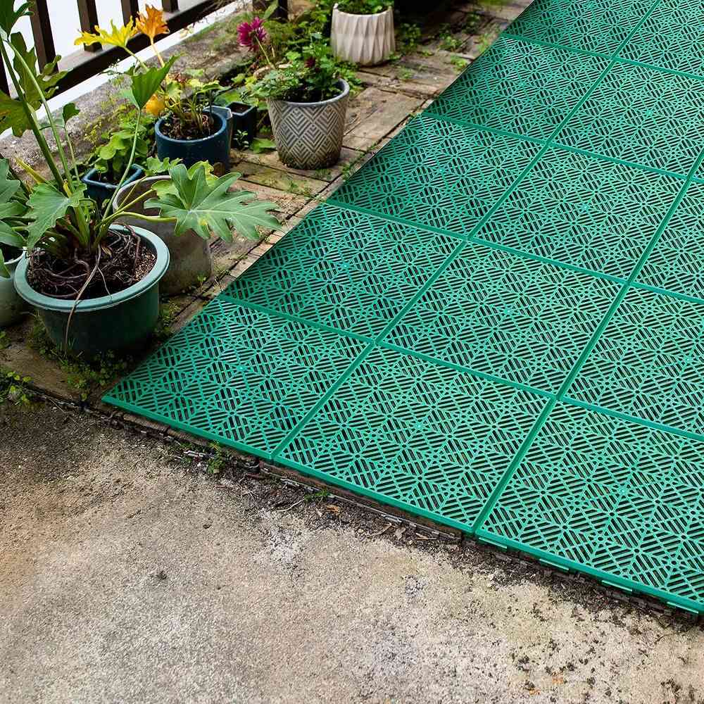 أرضيات بلاستيكي متشابك، يُستخدم عادةً في الكراجات، الورش، ومغاسل السيارات.
المميزات: يتميز بسهولة التركيب بفضل نظام التشابك، كما أنه متين ومقاوم للزيوت والمواد الكيميائية. 
التصميم: صُمم بفتحات تهوية تسمح بمرور الماء والأوساخ من خلاله، مما يجعله مثالياً للمناطق التي تتطلب تصريفاً القياس 40 في 40   الكارتون 40 قطعة


**إذا كنت صاحب هذا الإعلان وتريد حذفه لأي سبب، رجاءا أرسل رسالة إلى الدعم الفني**