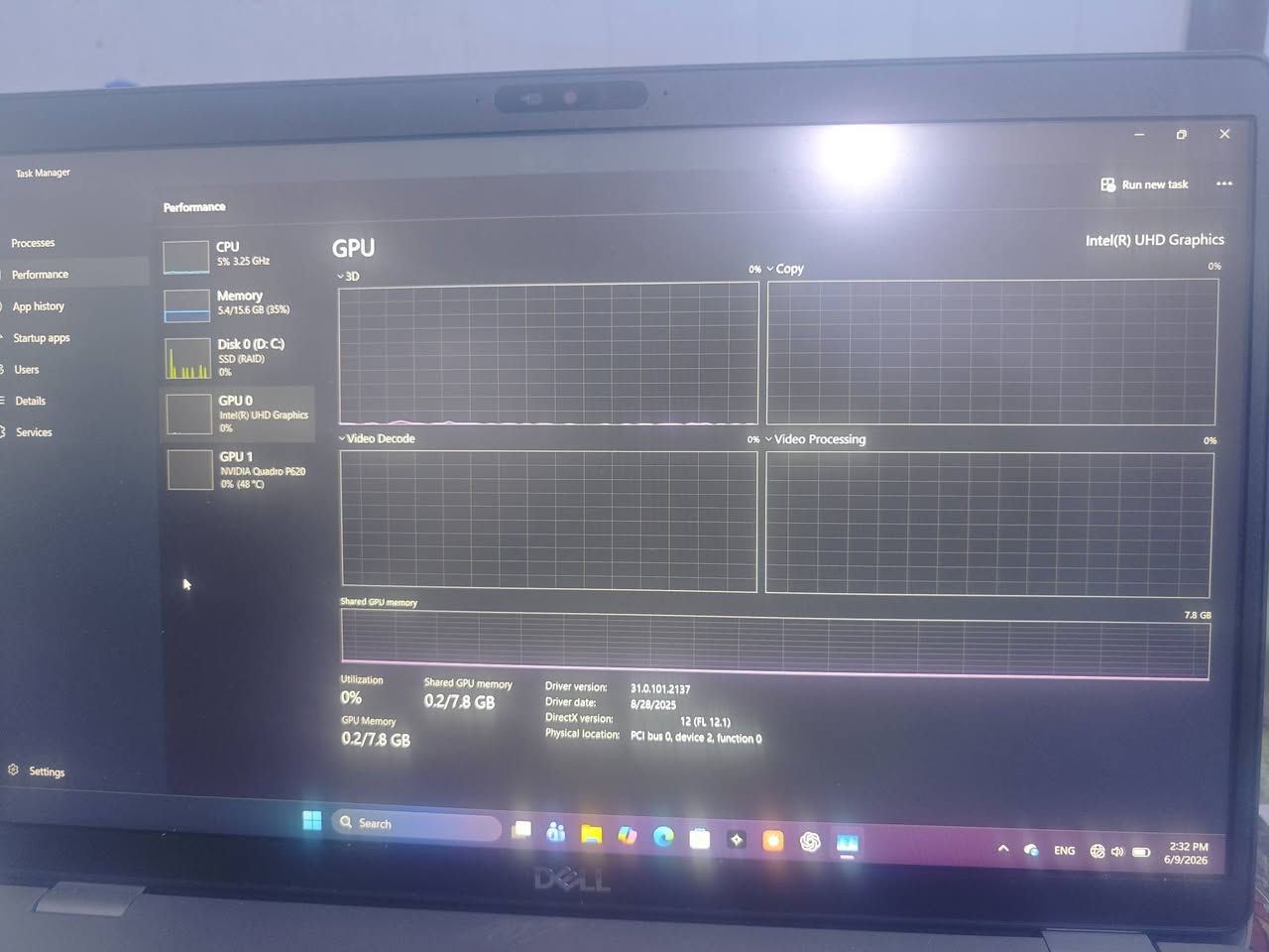 للبيع Dell Precision 3551 – 🔥
إذا تريد لابتوب يتحمل الشغل الثقيل ويخدمك لسنين، فهذا اختيار ممتاز.
✅ المعالج: Intel Core i7-10850H الجيل العاشر
 ✅ الرام: 16GB DDR4
 ✅ الهارد: SSD 500GB 
✅ كرت شاشة منفصل NVIDIA Quadro P620 4GB 
✅ كرت شاشة مدمج Intel UHD Graphics 
✅ نظام Windows 11 
✅ الجهاز نظيف وحالته ممتازة وجاهز للاستخدام مباشرة.
✅ يعمل بنظام اللمس 
مناسب جداً للمهندسين، المصممين، المبرمجين، المونتاج، الأوفيس، والدراسة، ويشغل أغلب البرامج الثقيلة بكفاءة عالية.
💻 أداء سريع جداً بفضل معالج i7 والـ SSD، مع إمكانية تطوير الرام أو الهارد مستقبلاً.
السعر 750 الف وبي مجال قليل 
المكان بغداد حي العامل 
للتواصل خاص او الاتصال على الرقم ***********

