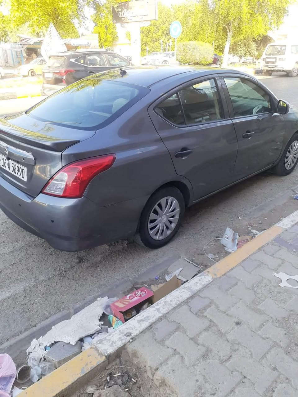 نيسان فيرسا ٢٠١٨ بـ اسمي حادثه جاملغ وربع البنيد بدون دواخل السياره جاهزه من كلشي
***********
