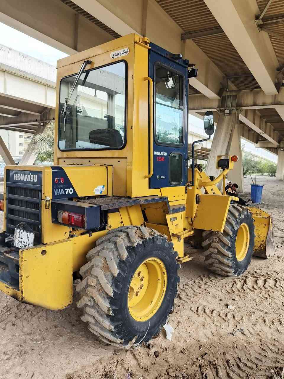 🚜شفل كوماتسو حجم 70 
🪪رقم انكليزي بغداد
موديل 2012
مكان الشفل بغداد
📲الرقم ***********
