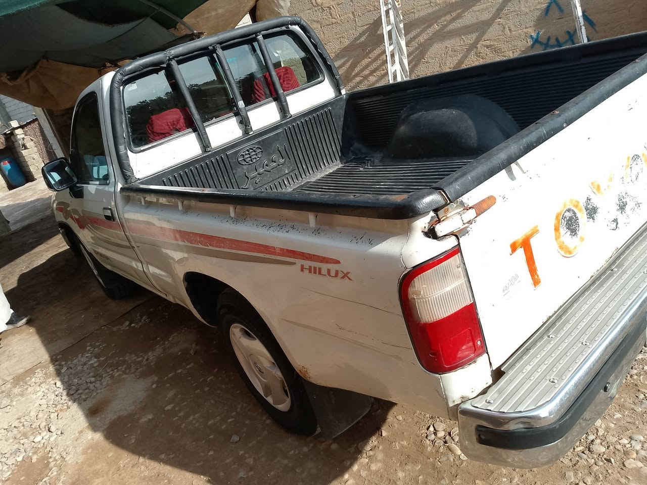 بيكم تويوتا,,/ الموديل 2003 طخم تايرات جدد ،، طخمه كلو جديد ،،  محرك شرط اكسن شرط ،، رقم انبار دولي هزه   جديده ،، بيه كاربون ورقي ،،،  السياره بسمنه  صبغ بيه جاملغ السايق  نص جاملغ  ،،، شرط التحويل باقي التفاصيل أتصل رقم صاحب السياره ‏‪***********‬‏ ،،،،،، السعر 105 وبيها مجال  مكلف بالنشر
