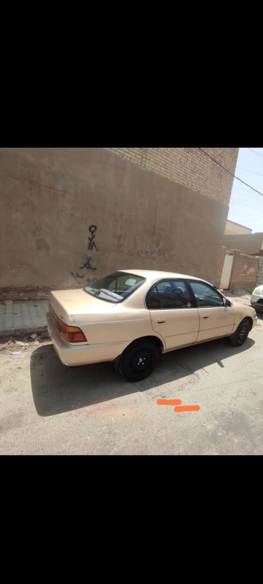 السلام عليكم كورولا موديل 94
سياره للبيع رقم بغداد السنوية ل 28 
السياره محوره مكفوله من الضربه 
كير ومكينه مكفولات  التبريد شغال 

سياره مكانها واسط النعمانيه 
السعر 52 $
استفسار الاتصال على الرقم 
***********/***********
