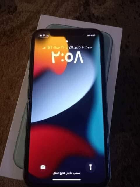ايفون ١١ عادي ذاكره ١٢٨ بطاريه. ١٠٠ مبدله وكاله تخبل ومبدل شاشه تفصيخ فيس ايدي شغال وكله شغال الجهاز وغراضه موجوده سعره ١٧٥ ***********
