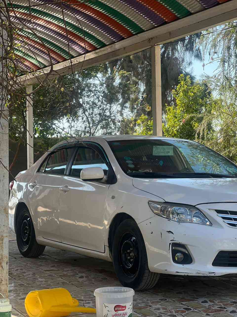 بيع سريع كورلا 2013 خليجية محرك 1800
113وبيه مجال 
بيه ثلاث قطع صبغ بدون دوخل بدون تبديل 
رقم بغداد بسمي شخصين سياره احلى من صوره
ماشي 140 جديد حيل مكان حله ***********
