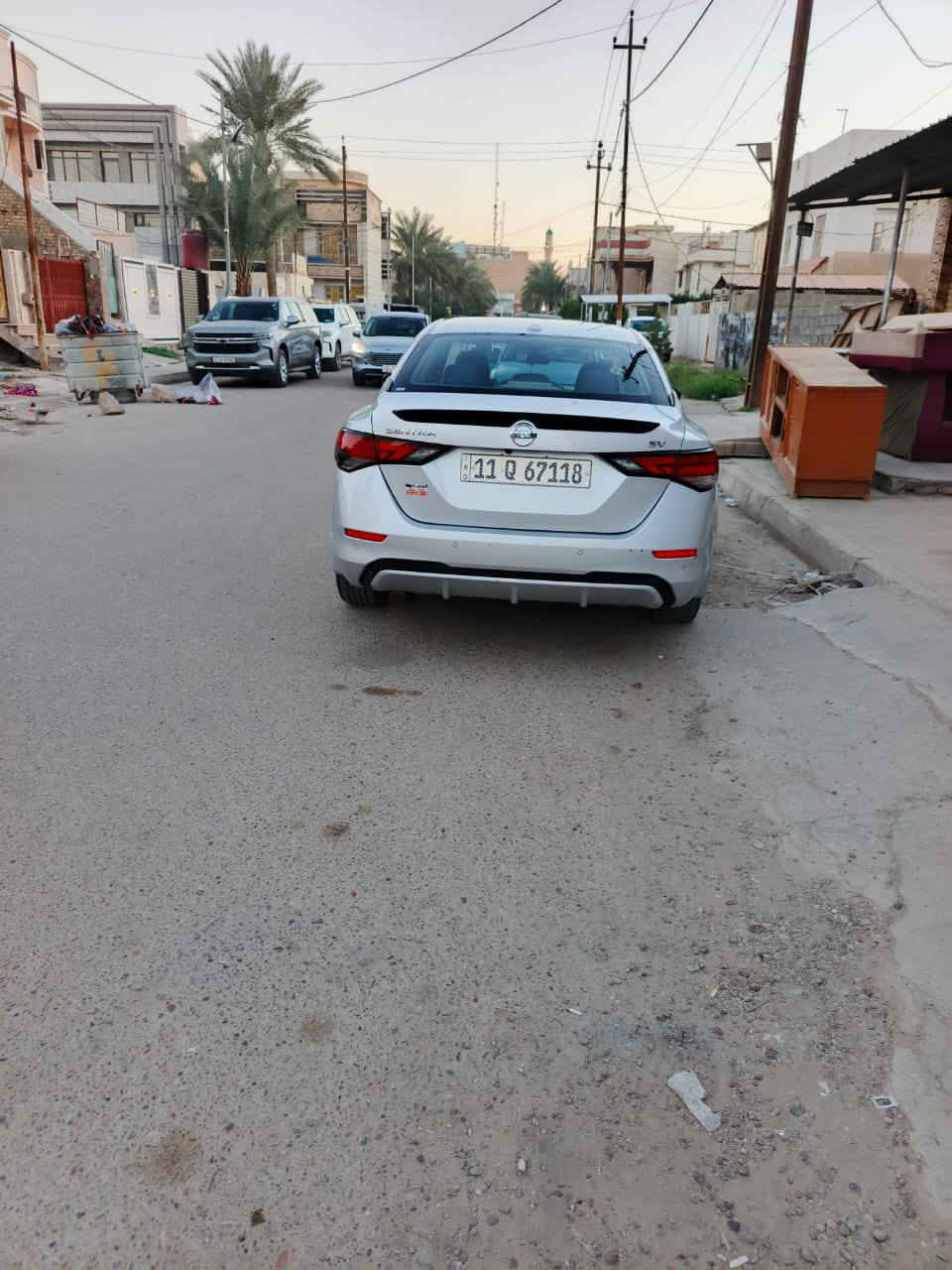 سلام عليكم نيسان سنترا رقم بغداد بسمي تحويل ثاني يوم امريكي كلين مكفوله من صبغ فقط بارد بيه الاستفسار ***********بي واتساب سعر 132وبيه مجال
