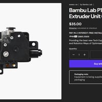 بامبو لاب • P1 • اكسترودر FAE016