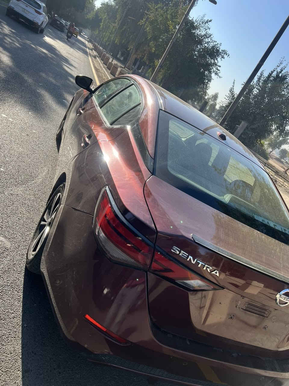 السلام عليكم نيسان سنترا SV موديل 23بدونً دواخل بدون ايرباك فقط تبديل قبغ جنطة صبغ ربع بنيد وخشم جاملغ سيارة جاهزة من كلشي هزة وتحويل او وكالة مكان سيارة بغداد دورة مراوس حسب القناعة 
السعر المطلوب 140 وبي مجال 
*********** اخوكم عمر ابو علي
