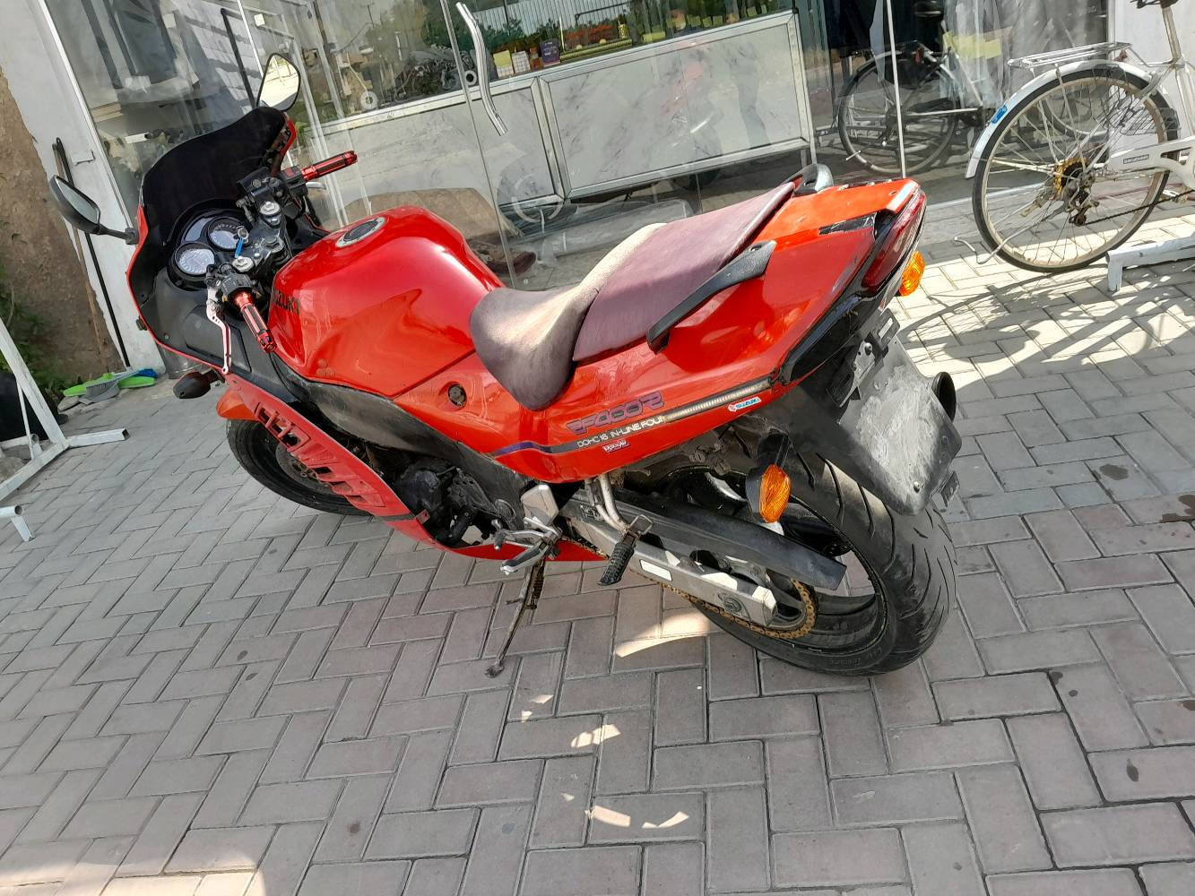 للييع او مراوس suzuki rf 400cc r 1999 كير مكينه كلجات كفاله مكان بغداد سبع البور  بدون اوراق اكفلك سرقه وعشاير تواصل *********** متوفر وتساب