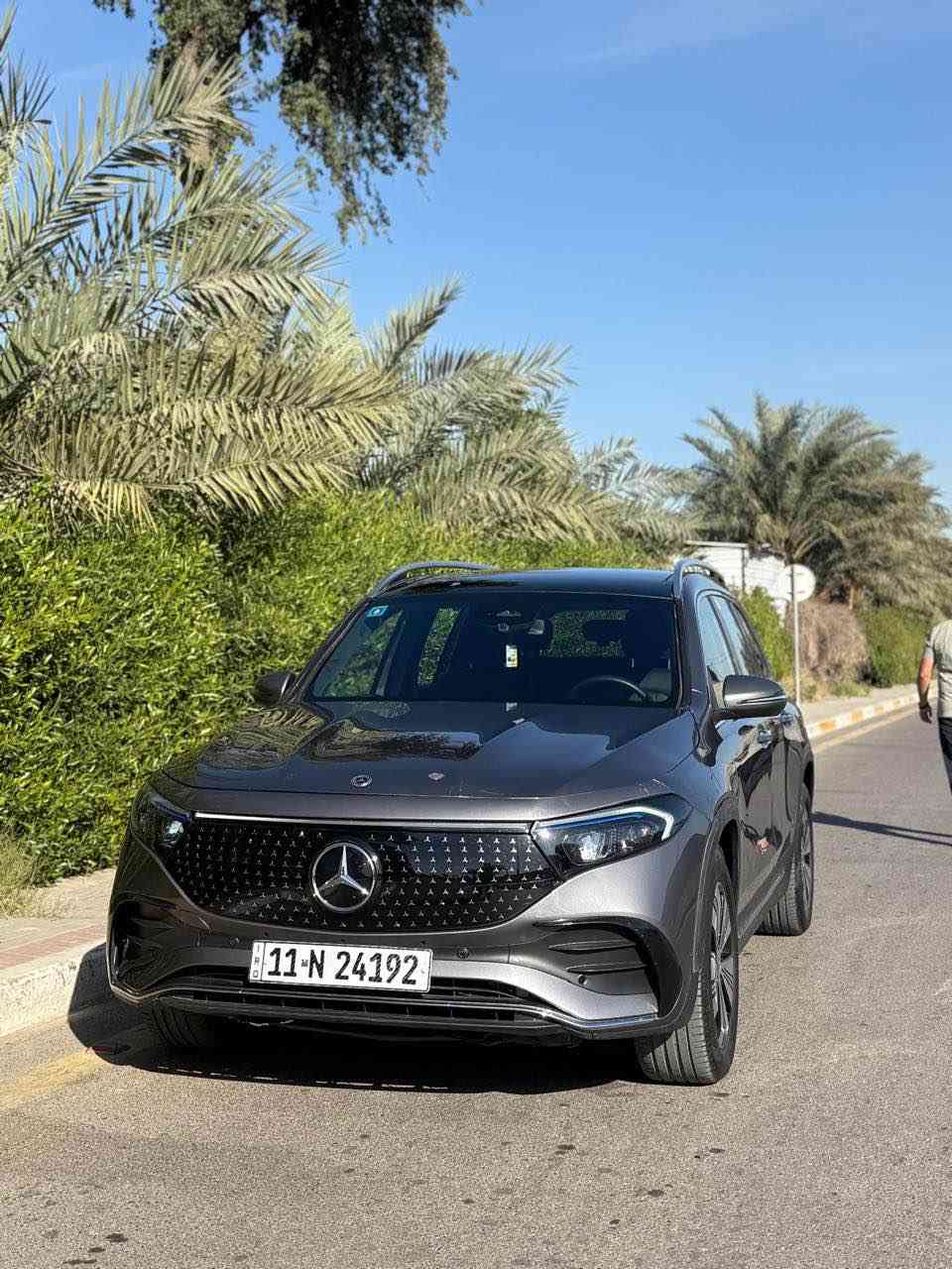 مارسدس 
EQB 250 +كهرباء فقط🔥

سنه الصنع: 2024
المسافه المقطوعه: 4375mi الف ميل 
 

مواصفات

حساسات امامي و خلفيه و جانبيه -
تخزين كشنات -
لدات متغيره بداخل السياره -
رادار امامي -
عدادات دجتل متغيره -
٤ وضعيات قياده -
سياقه ذاتيه -
تبريد قطعتين -
مثبت سرعه-
نقاط عمياء-
كشنات جلد-
مري شفط-
بنوراما 
توقف ذاتي 
__________________________
السياره تمشي 500الى 520 km
تشحن بشاحن 32A و 16A-
رقم: بغداد 

حادث السياره
فقط دعامية 

ايرباكات: برده جهة وحدة واستيرن رجعتة كبسولة 
يعني فقط بردة 

السعر:278$ قابل للتفاوض 
للاستفسار *********** بغداد, العراق
