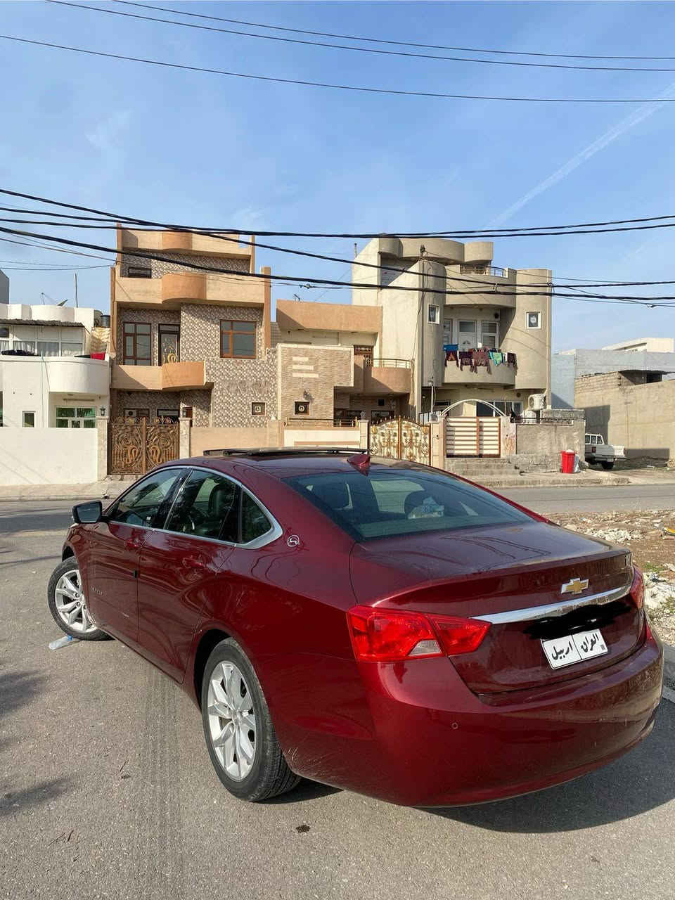 شوفرليت امبالا 2017
وارد امريكي 
فول فول مواصفات 
4 سلندر
كير ومحرك بشرط 
2 قطعه صبغ بوند و جاملغ 
مكان سياره زاخو 
***********
عندي واتساب زاخو, دهوك
