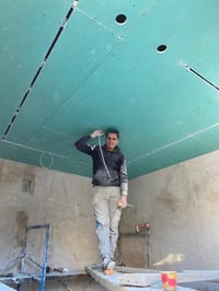 خلفه جبس بورد مصري شغل درجه اولى تسليم مهندس اشتغل كرسته وعمل كامل مع ...