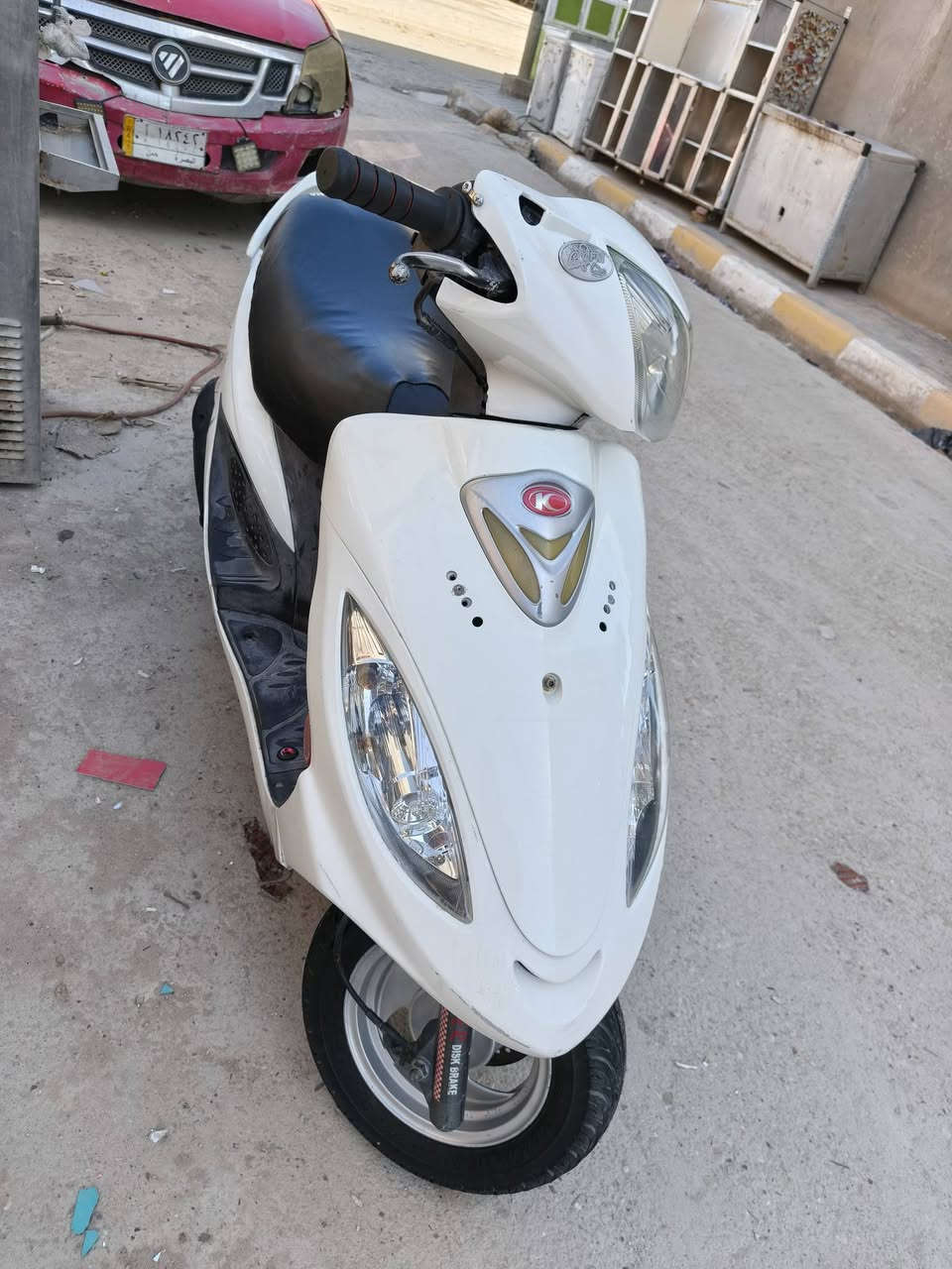 دراجه كامكو للبيع السعر 750 بيها مجال للشراي 
دراجه كلش نضيفه ***********
