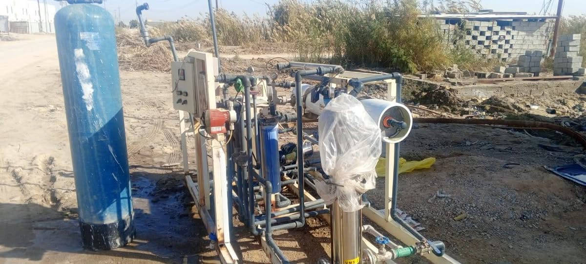 محطه تصفيه للبيع اسعمال جديد  نضيفه جدا .
لاستفسار .***********
