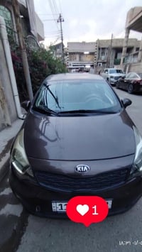 كيا ريو ٢٠١٥ خليجي مكينة ١٦٠٠ دبل قطرة رقم بغداد الدولي سنوية وهزه جدي...