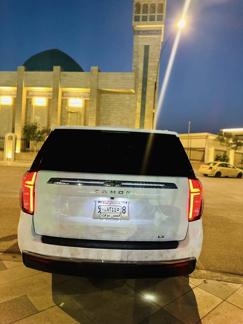 سلام عليكم تاهو وارد امريكي موديل 24. LT مرقمه بغداد بسمي الرقم شبه مميز اربع ارقام بسمي السياره موجوده بكربلاء السياره جديده 
للتصال *********** صور الحادث مرفقه بالمنشور تجي تاخذ سونار وبالخدمه السعر 460بيه مجال بسيط
