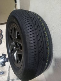 ويل وتاير جديد مامستعمل مع ويل سبانه و جك كامل سعر 125 الف مكان الكراد...