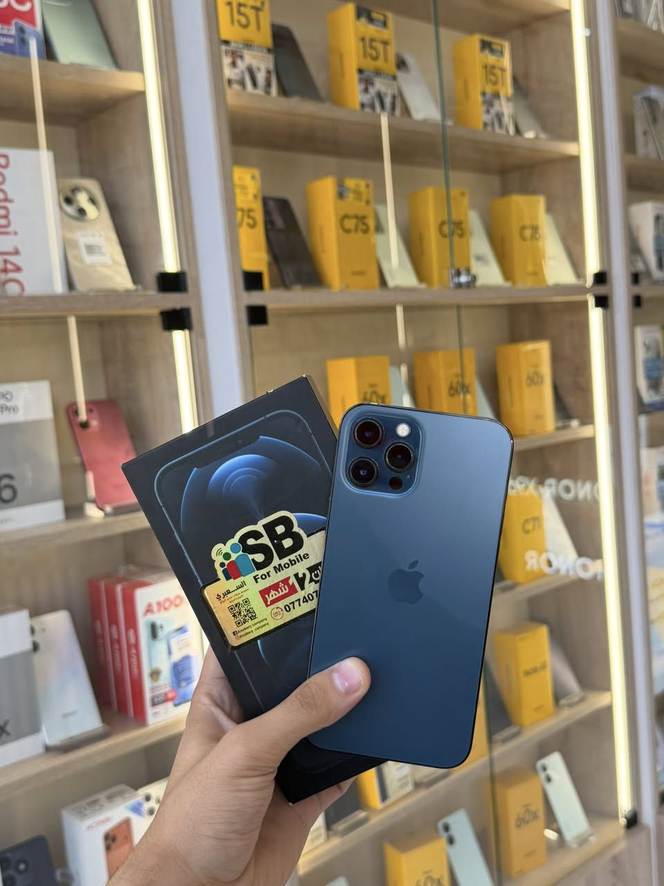 ❤️ايفون 12 برو ماكس دبل شريحة❤️
🔥🔥السعر: 435 الف دينار فقط🔥🔥

ذاكرة 256
بطارية 87‎%‎
نضافة 100‎%‎
مامبدل بي قطعه
اي خلل مابي جهاز
فيس ايدي كامراته
صوت اتصال شغال
فقط مو وتربروف

الاتصال:***********
العنوان: النجف الاشرف
