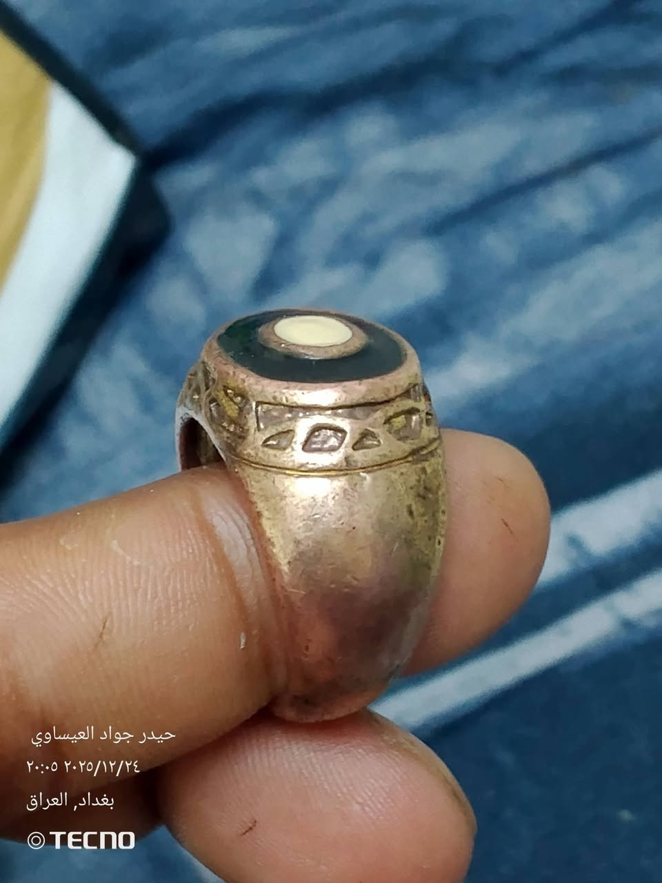 سلام عليكم خاتم عطف و عقيق يماني صياغه سبع معادن سعر 10الف مكان الكاظمية ***********
