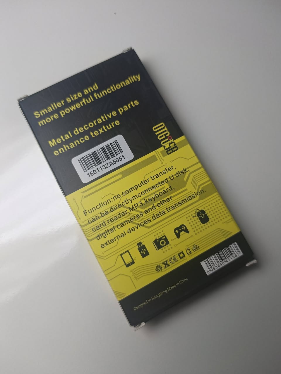 قارئ بطاقات متعدد المنافذ – USB/Lightning/Card Reader 🔄

انقل ملفاتك بذكاء ودون الحاجة إلى كمبيوتر!
هذا القارئ الصغير الحجم والقوي بالأداء يحوّل هاتفك أو تابلتك إلى مركز تحكم متكامل.

🔌 ماذا يميزه؟
🔗 3 منافذ في جهاز واحد: USB - Lightning - Type-C
📂 نقل مباشر: واصل الفلاشة، قارئ البطاقات، الكاميرا الرقمية، الكيبورد، MP3
📱 يدعم الهواتف الذكية والتابلت
⚙️ لا يحتاج كمبيوتر: انقل بياناتك مباشرة من وإلى جهازك
✨ تصميم أنيق: أجزاء معدنية تعزز المتانة والجمالية

🚀 صغير الحجم – قوي الأداء – ضروري لكل مستخدم ذكي!
موجود توصيل لكل المحافظات العراق 🇮🇶

#قارئ_بطاقات #نقل_مباشر #OTG #اكسسوارات_جوال #توصيل_العراق


**إذا كنت صاحب هذا الإعلان وتريد حذفه لأي سبب، رجاءا أرسل رسالة إلى الدعم الفني**