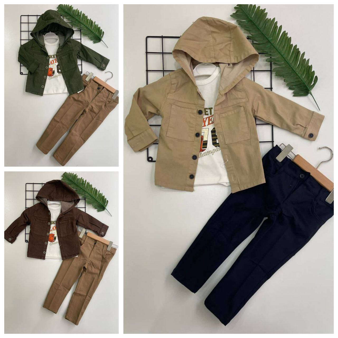 طقم ولادي 3 قطع 
العمر 2/5*6/9 سنوات 
للتواصل واتس اب +905414025916


**إذا كنت صاحب هذا الإعلان وتريد حذفه لأي سبب، رجاءا أرسل رسالة إلى الدعم الفني**