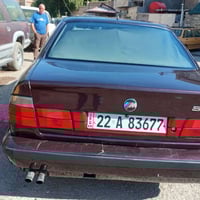 سياره بي ام حجم 5025 فول اوتوماتيك داخل جلد مصبوغه للجماليه تبريد شغال...