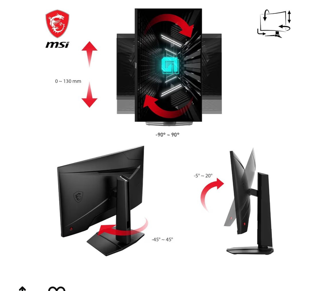 شاشة msi العظيمة
يولد الشاشة جديدة مصارلها شهرين عندي بعت الكيس وبقت عندي مواصفاتها 2k 180hz اعلى مواصفات وابحثوا عالكود مالتها وتشوفون قدراتها
الشاشة شبه جديدة وبالضمان
سعرها ٣٠٠ الف وتوصيل موجود


**إذا كنت صاحب هذا الإعلان وتريد حذفه لأي سبب، رجاءا أرسل رسالة إلى الدعم الفني**