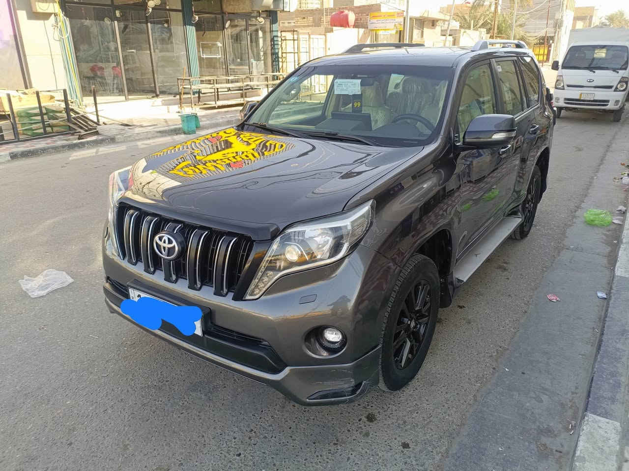 لبيع أو المراوس بأقل أو نفس السعر او سيارتين اصغار برادو موديل 16 فول مواصفات فتحه  بصمه كشنات كهرباء شاشه كبيره كامره دواره لإدار تشغيل عن بعد مكينه 6 سلندر 7 راكب لايت زنون اصلي عالي ناصي رقم بغداد دولي مكفوله ما عده الدعاميات مال شخوط سعره 340 لستفسار  ***********
