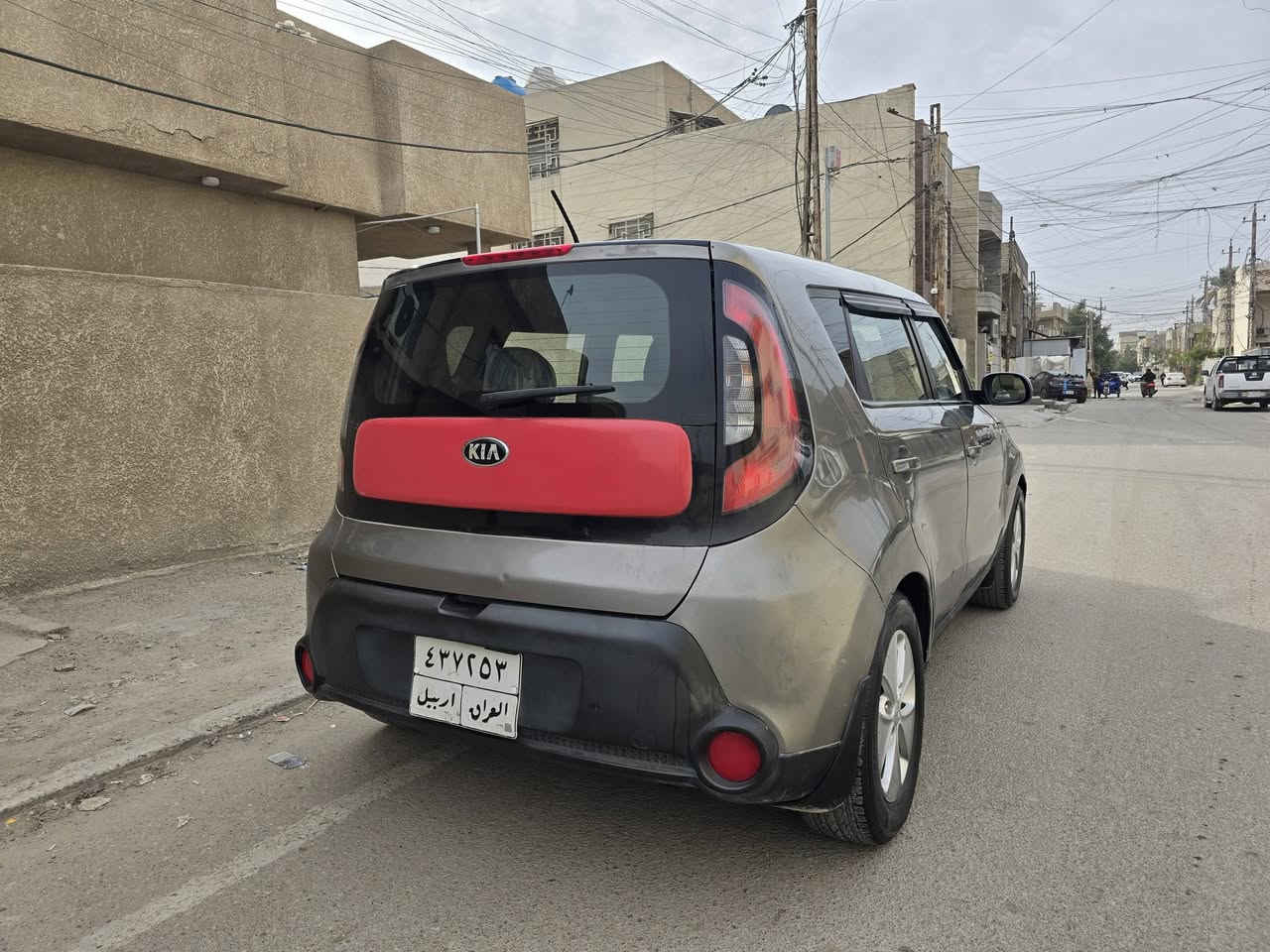 كيا صول موديل ٢٠١٦ رقم أربيل تحويل مباشر فوول تحكمات نظام تقليل صرف وقود بلوتوث حاكيه كروز سرعه محرك كير تبريد صدر جديد حادثه جاملغ خلفي وباب وبيه مكانات صبغ  السعر 93  الاتصال ***********
