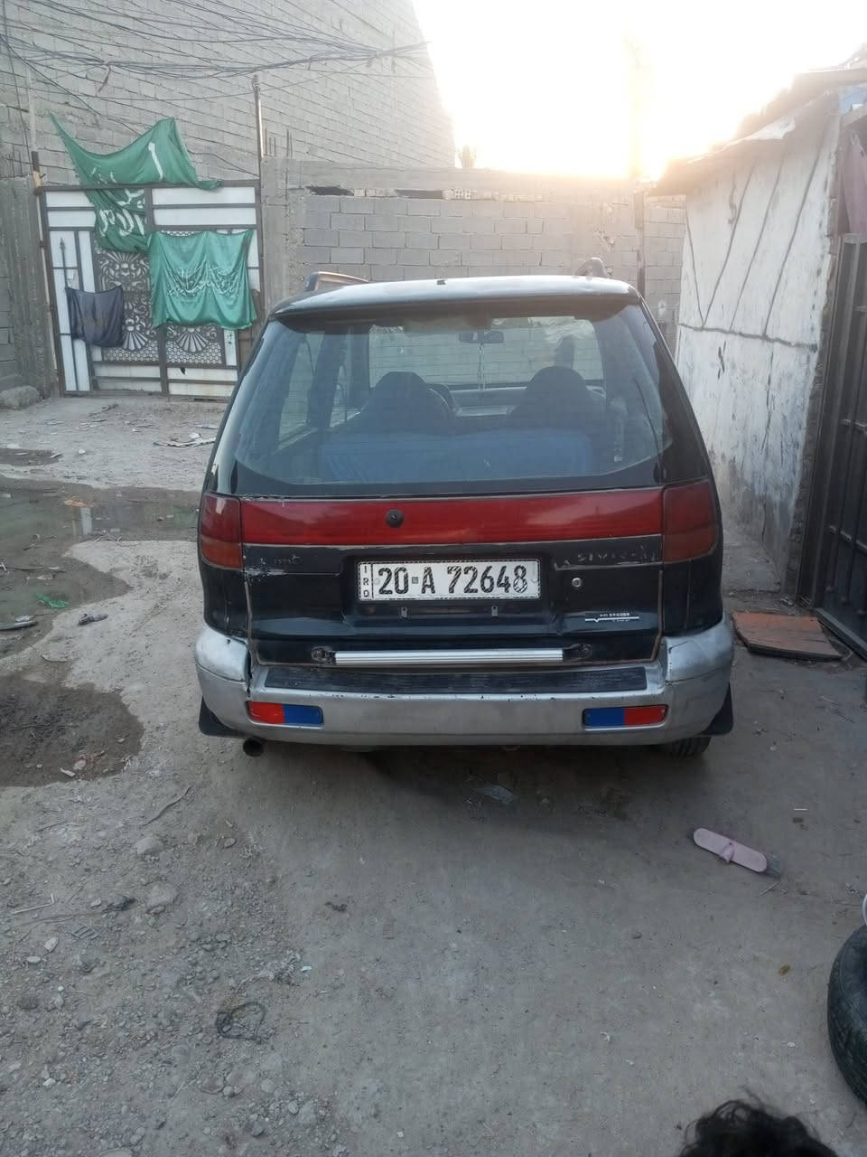 السلام عليكم سياره مسيو بوشي ياباني محرك وكير كورلا بيكاجو رقم ديالى نكليزي موديل1991 بسمي هزه جديده صدرهه تعبان  سعرهه 25وبيهه مجال المكان بغداد المشتل رقم بي واتساب ***********7
