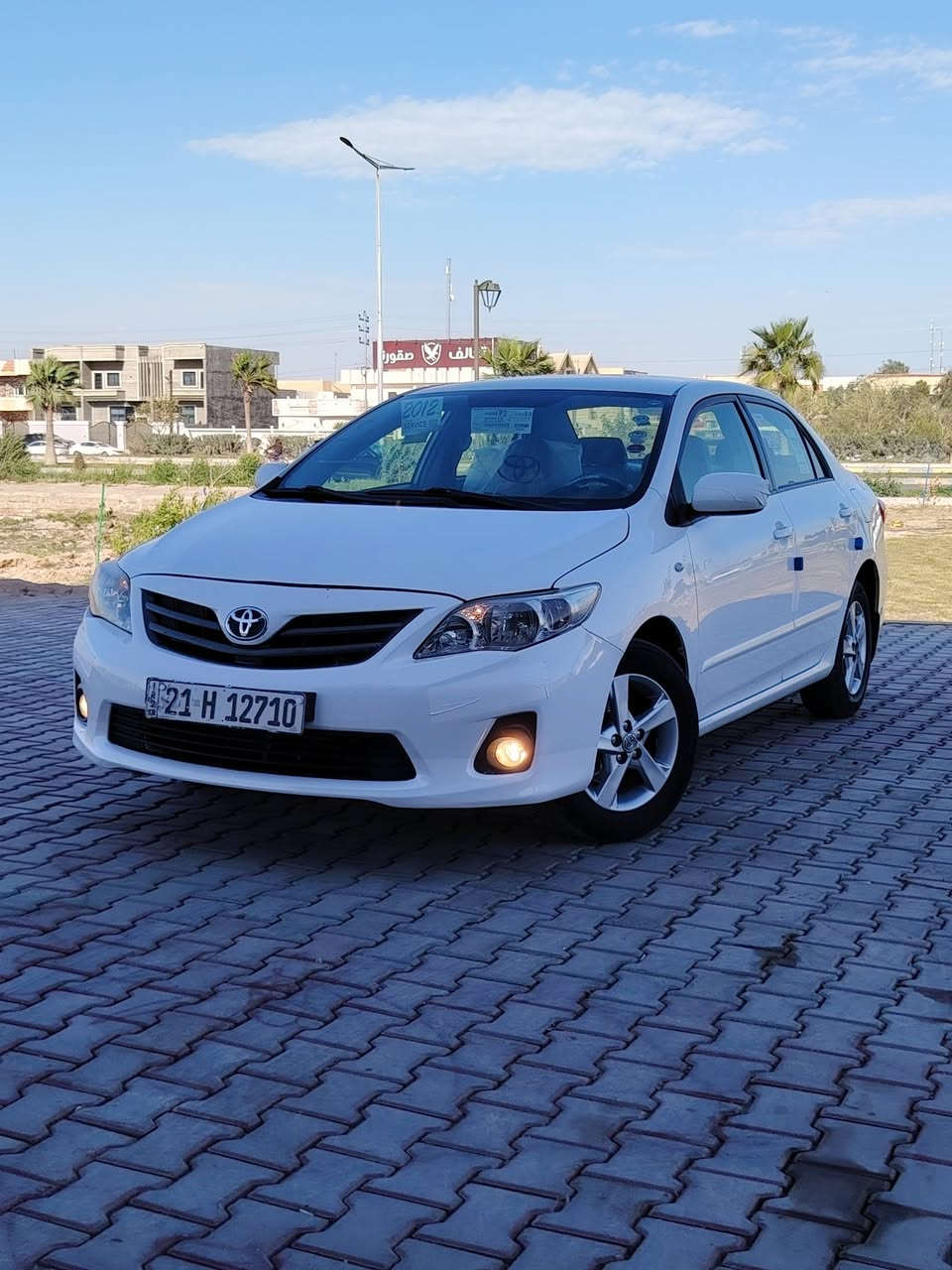 السلام عليكم للبيع بسعر 125 كورلا خليجي 2012 مكفوله من الصبغ والتبديل فقط بارد مكانين صغار مكينه وكير شرط تبريد شغال داخل صاج بلادي ستيرن صاج السياره جاهزه تخم تايرات صدر امامي خلفي جديد سنويه ورقم جدد تحويل مباشر العنوان تكريت
***********
