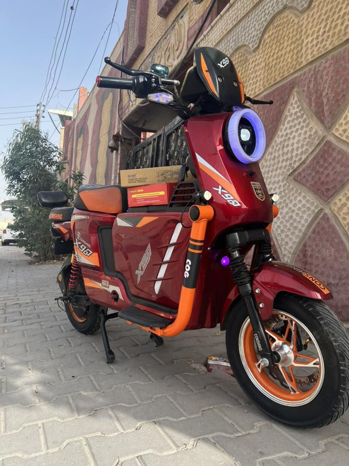 ***********
دراجه شحن  X900موديل 2026 بطاريات 32   
السعر   400 🖤 البصرة مشراك القديم 🖤
